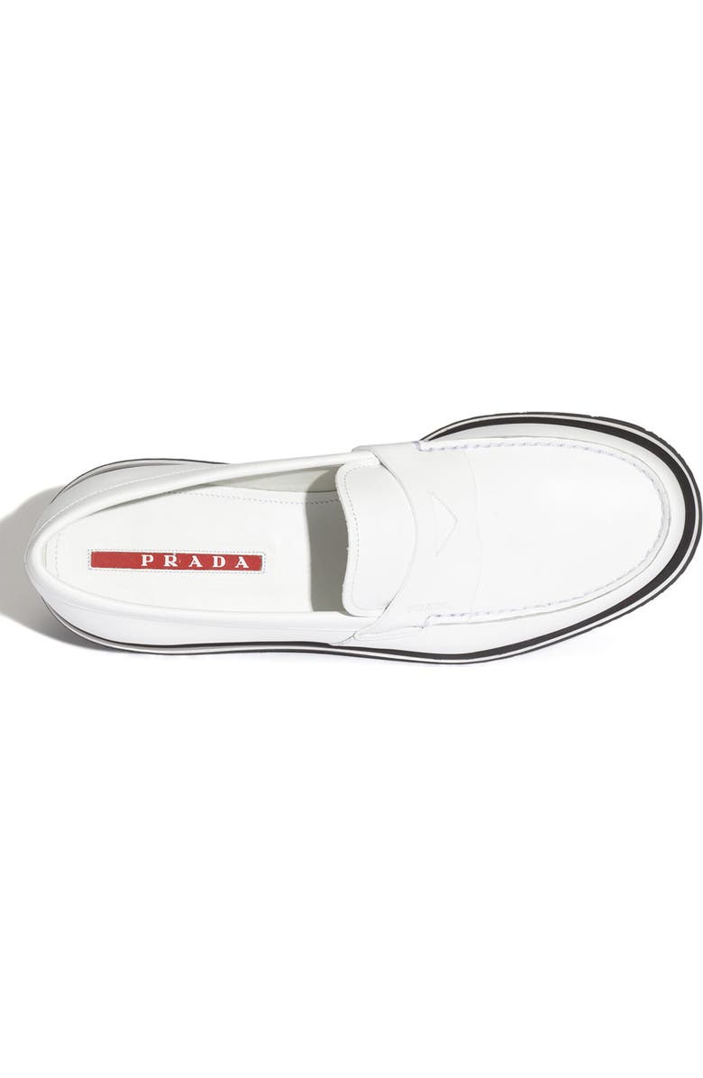Prada Penny Loafer Slip-On, Alternate, color,