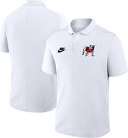 Nike Men's Nike White Georgia Bulldogs Primetime Victory Legacy Vault Logo Performance Polo