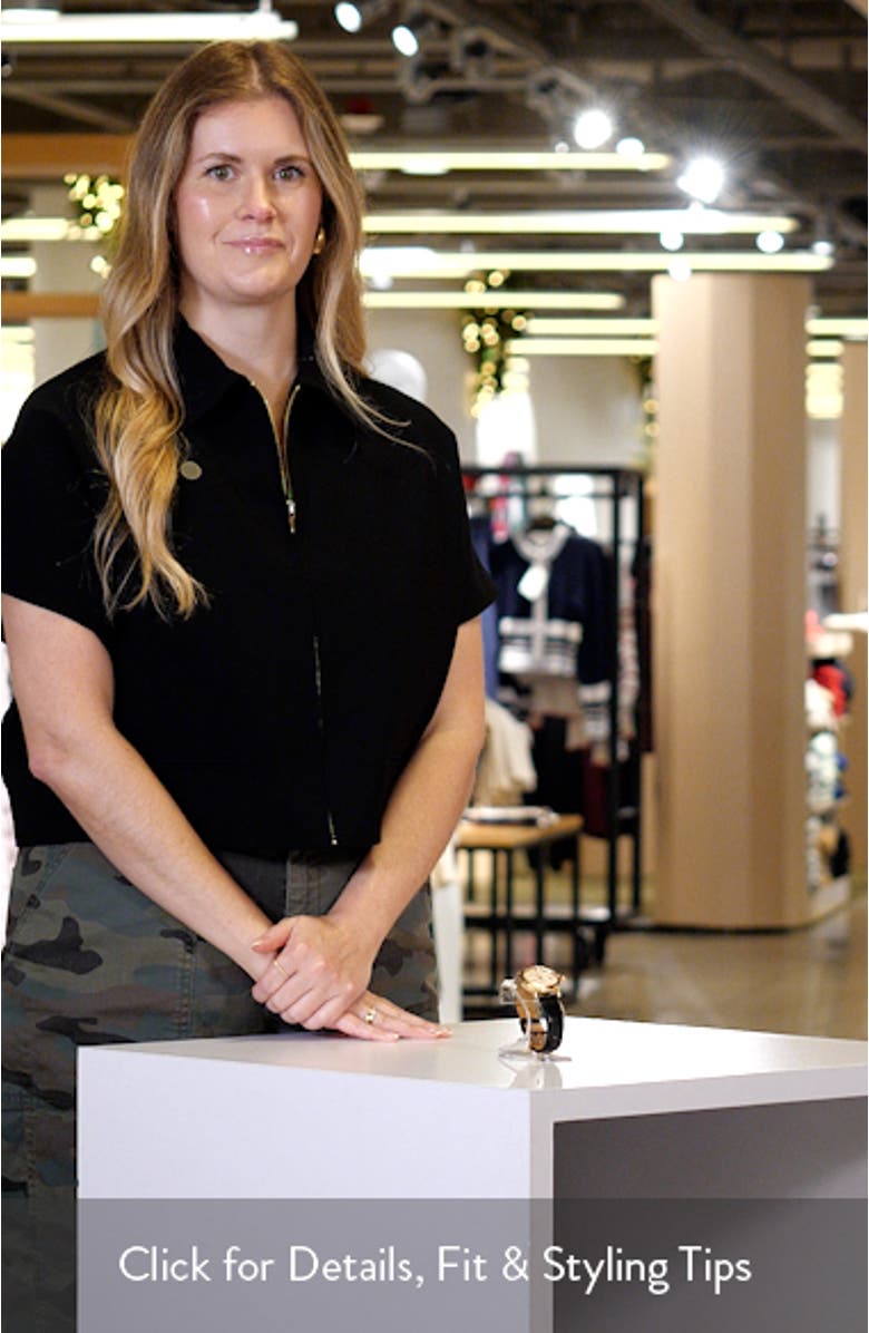 Runwell Leather Strap Watch, 36mm, sales video thumbnail