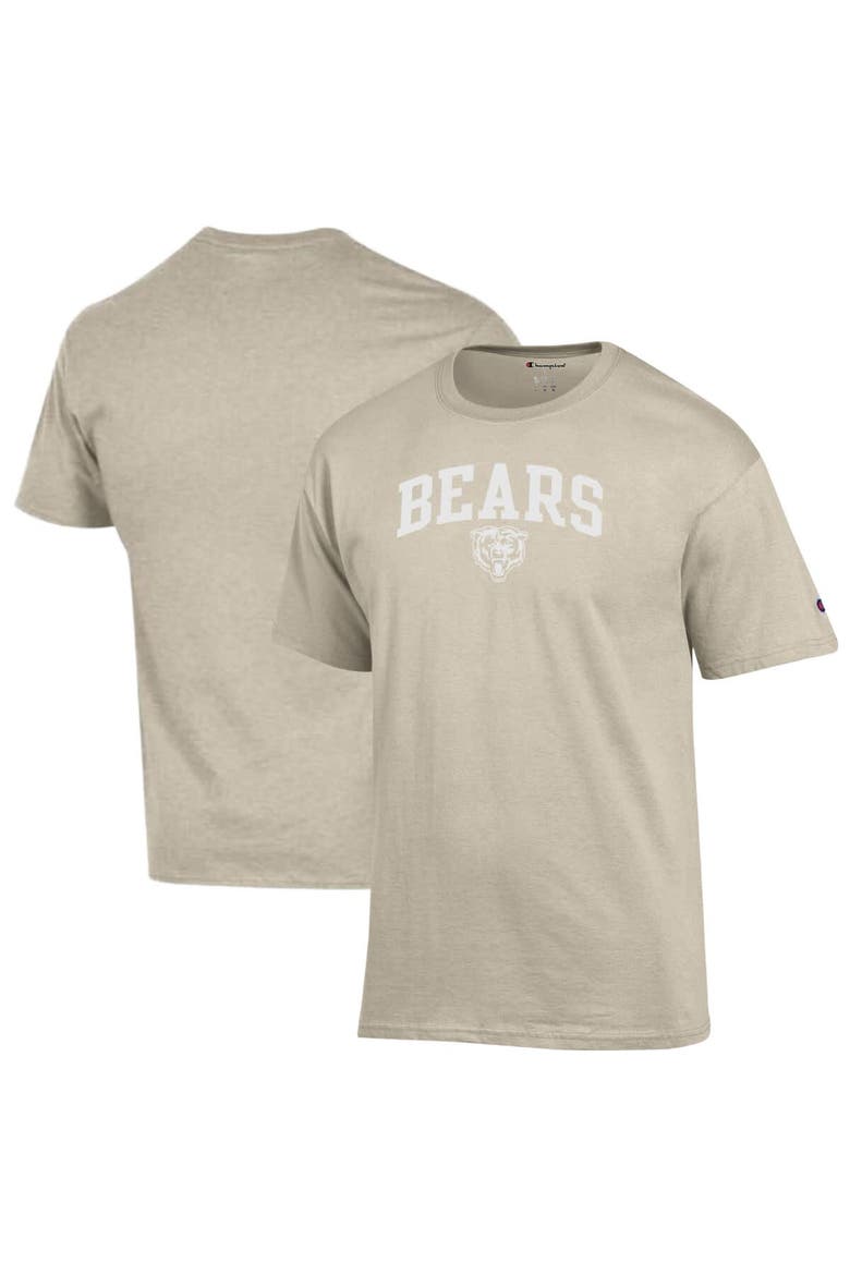 Men's Champion Oatmeal Chicago Bears Jersey T-Shirt, Main, color, Oatmeal