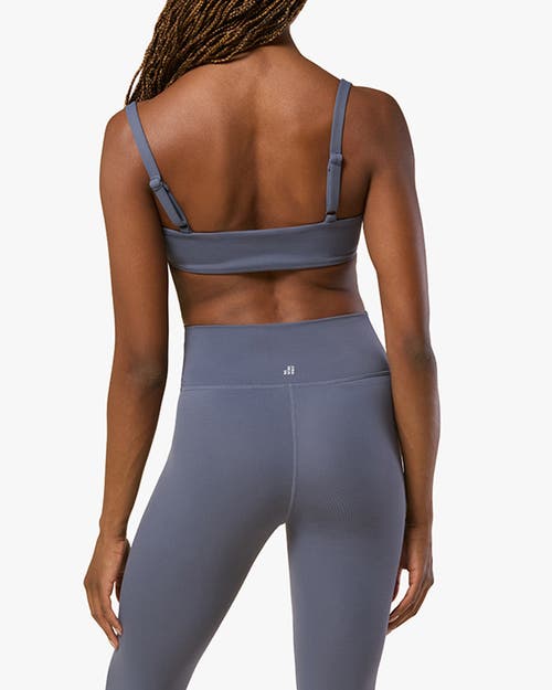 Weworewhat Cami Bandeau Bra Top In Stone Grey