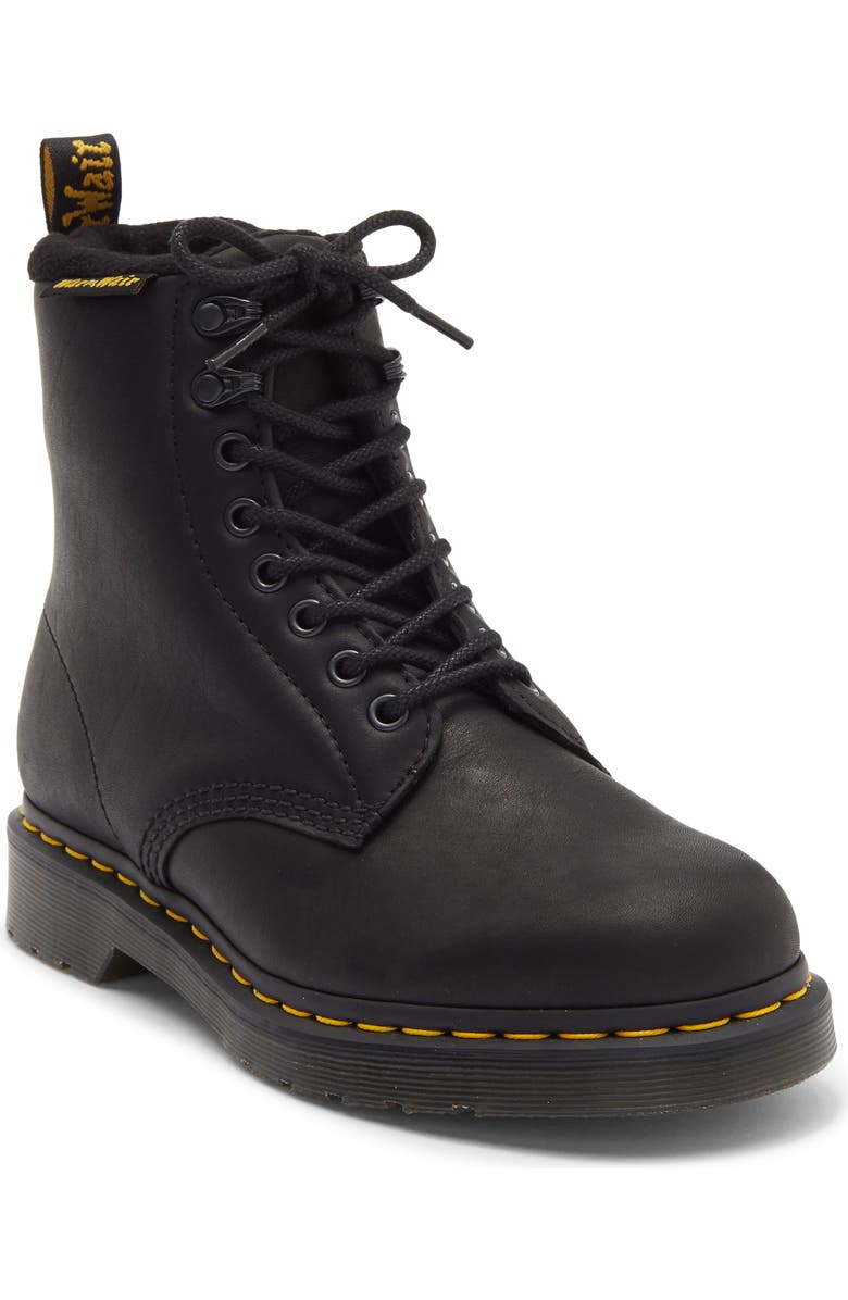 Dr. Martens 1460 Pascal Valor Boot, Main, color, Black