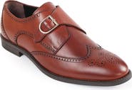 MACNOLA Oregon Wingtip Monk Strap Shoe
