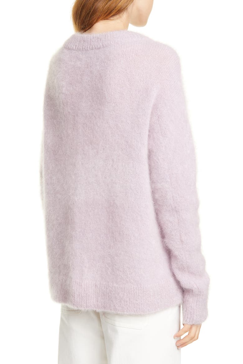 Mohair Blend Sweater, Alternate, color, LILY STONE