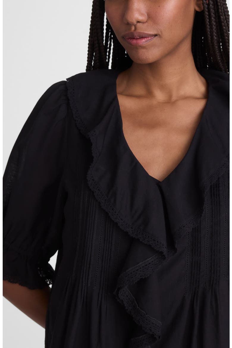 The Blaire Minidress, Alternate, color, JET BLACK