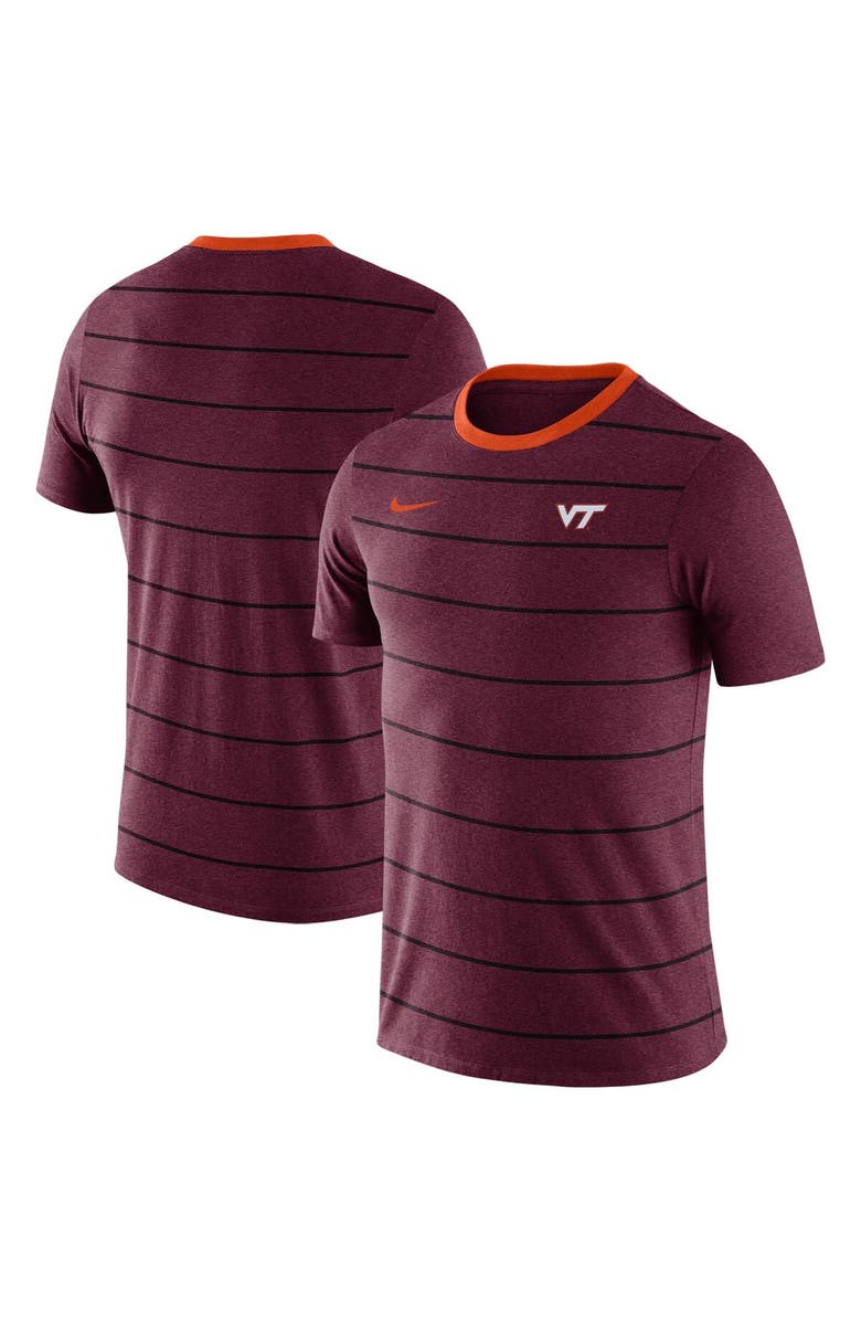 Nike Men's Nike Maroon Virginia Tech Hokies Inspired Tri-Blend T-Shirt, Alternate, color, 