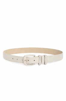 Steve Madden Faux Suede Keeper Belt