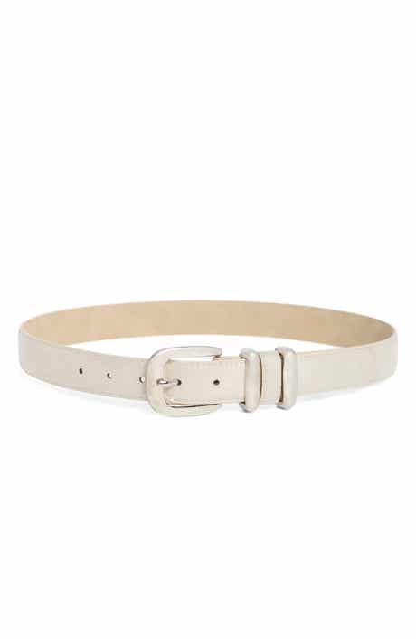 Steve Madden Faux Suede Keeper Belt