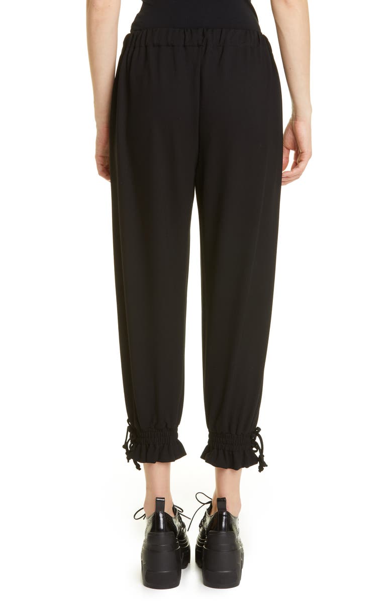 Simone Rocha Drawstring Ruffle Joggers, Alternate, color,