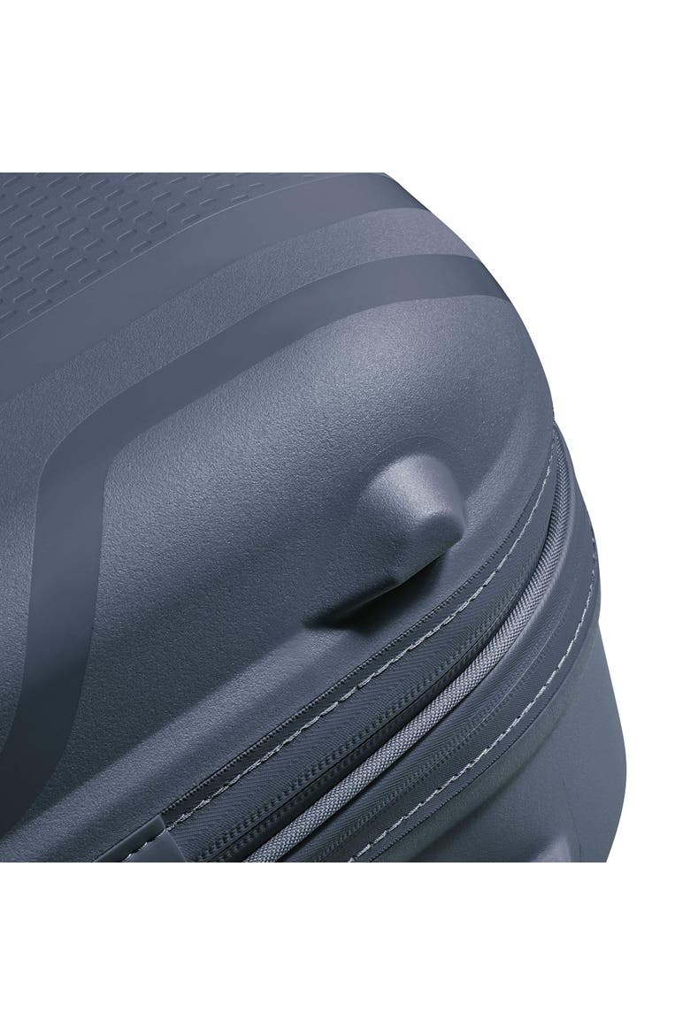 Clavel Hardside Exapndable 19" Carry On Spinner Luggage, Alternate, color, Blue Jean