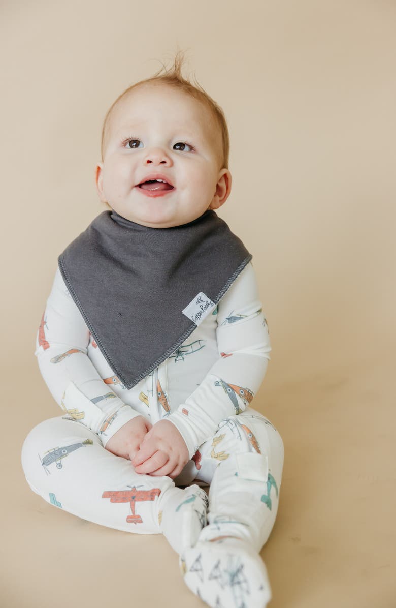 Copper Pearl 4-Pack Bandana Bibs, Alternate, color, Ace