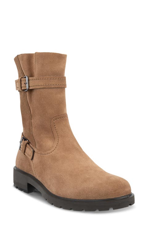 Vienna Leather Biker Boot