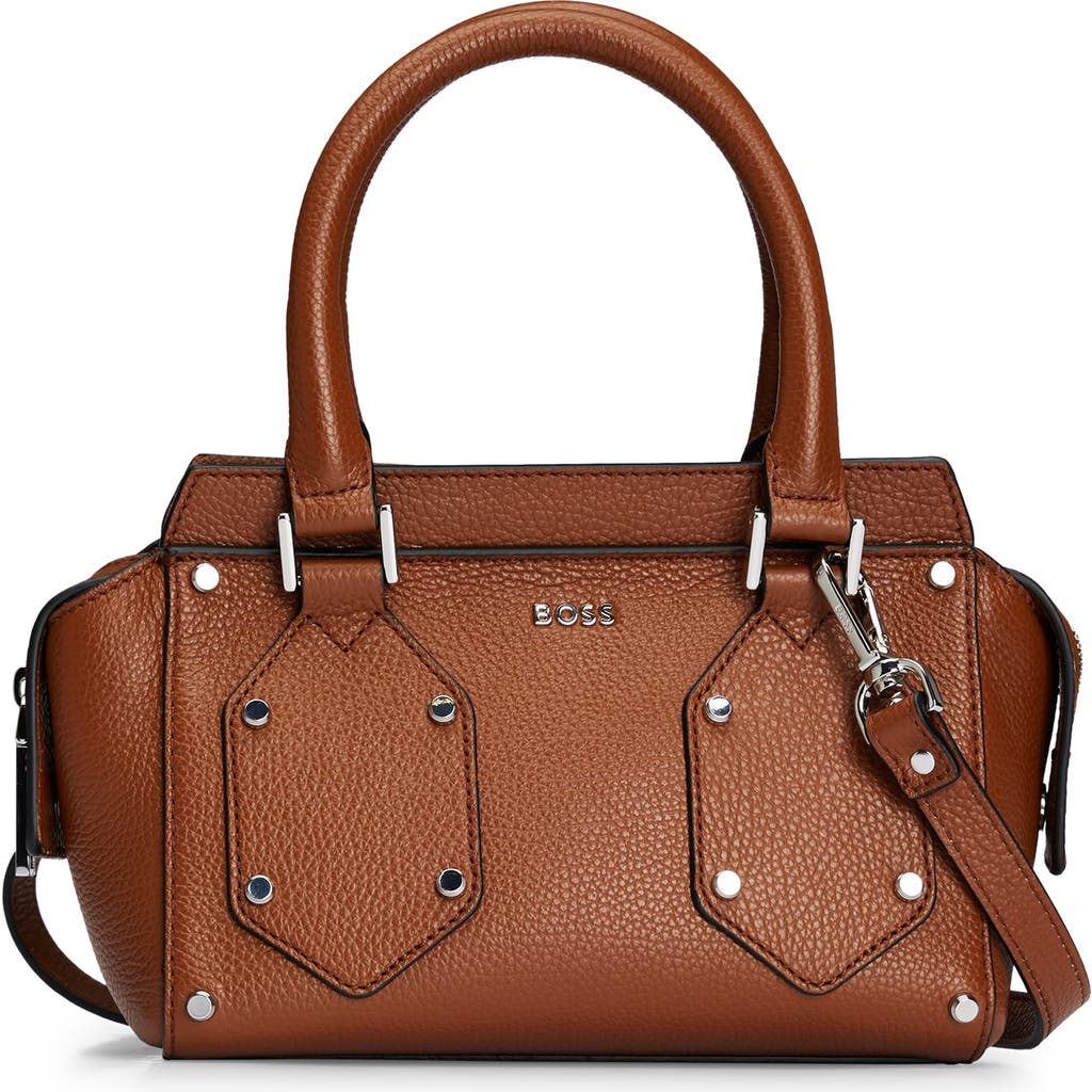 Hugo Boss Boss Medium Ivy Leather Shoulder Bag