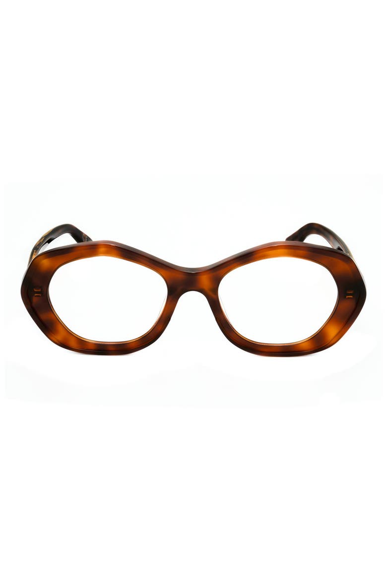 51mm Round Optical Glasses, Main, color, TORT
