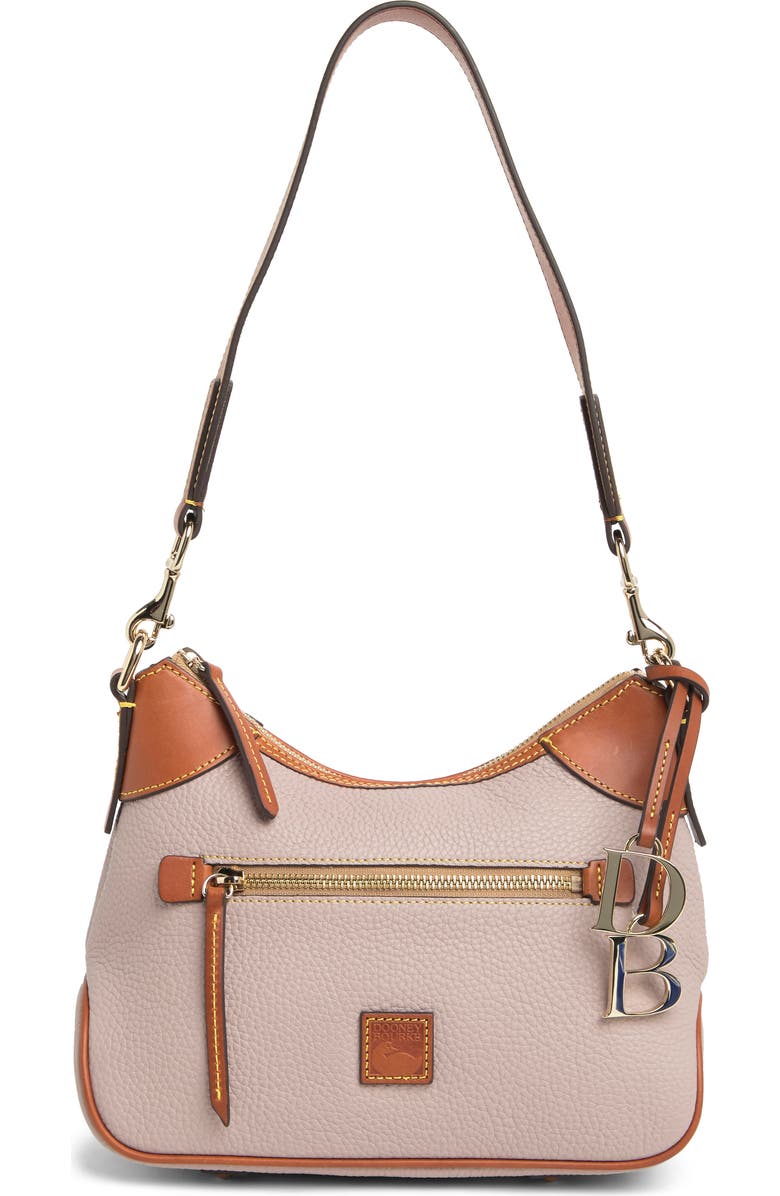 Dooney & Bourke Dooney and Bourke Small Leather Hobo Bag, Main, color,