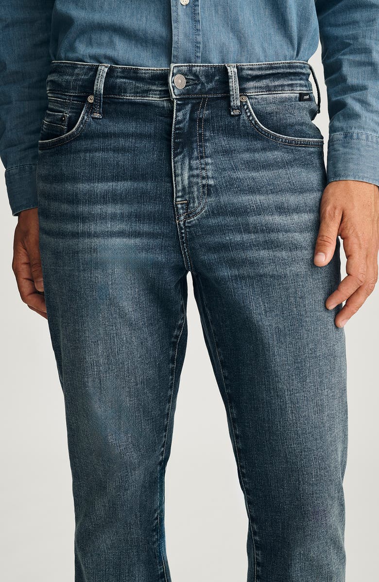 Mavi Jeans Miguel Slim Bootcut Jeans, Alternate, color, Used Brushed Organic Vintage