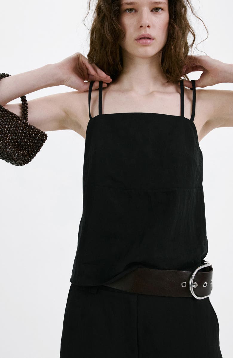 MANGO Double Strap Camisole, Alternate, color,