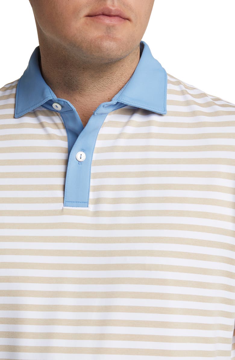 Peter Millar Crown Crafted Bass Stripe Performance Polo, Alternate, color, 