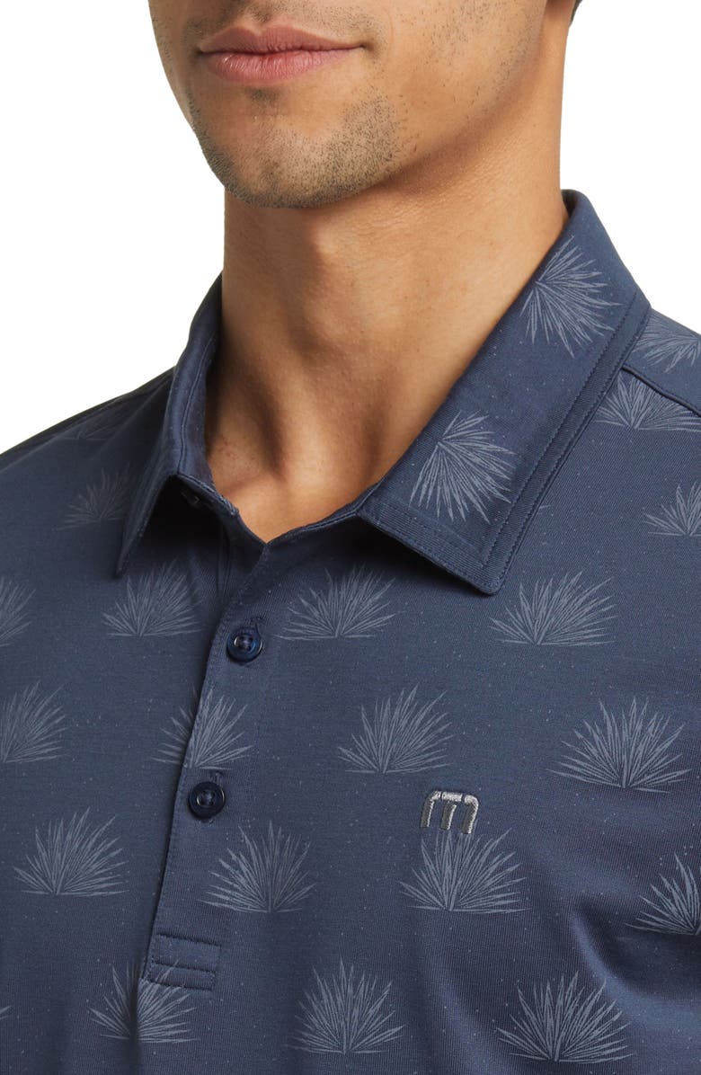 TravisMathew At the Buffet Cotton Blend Polo, Alternate, color,