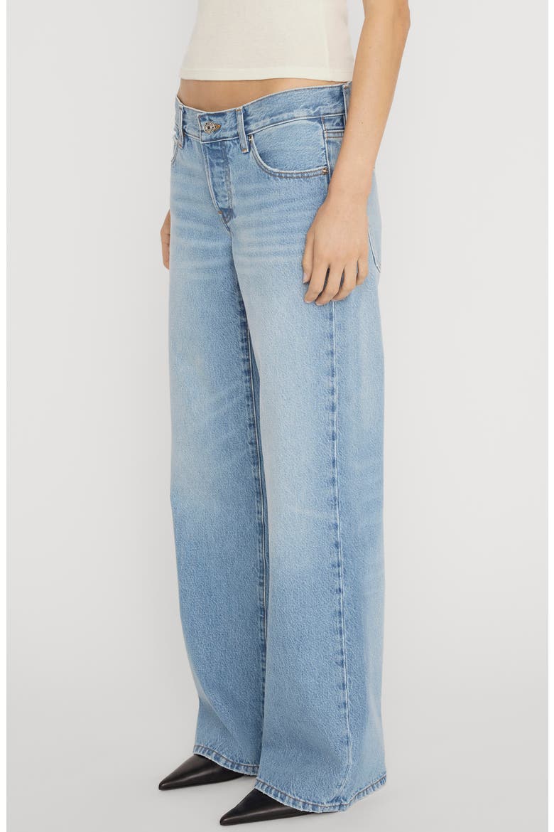 x Amelia Gray The Pixie Gray Relaxed Bootcut Jeans, Alternate, color, UNKNOWN