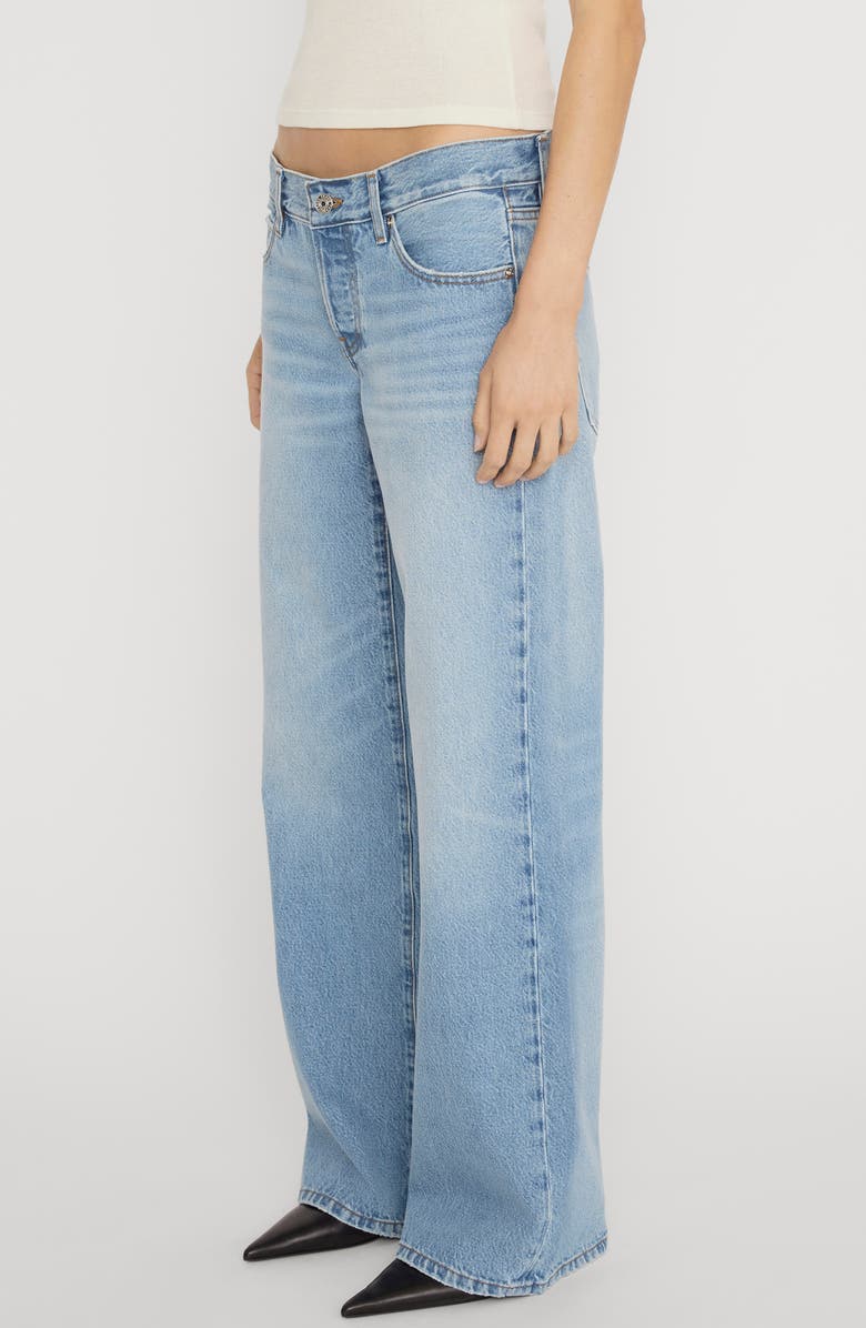 FRAME x Amelia Gray The Pixie Gray Relaxed Bootcut Jeans, Alternate, color, Unknown