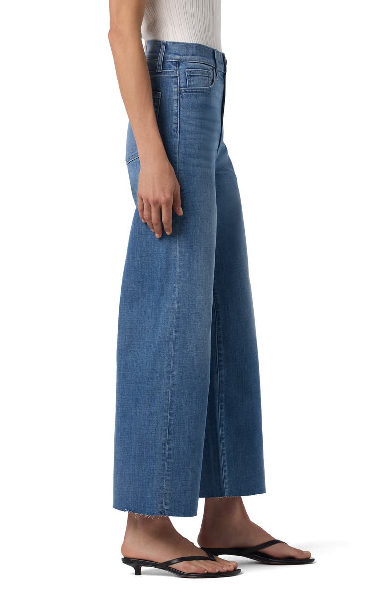 Joe's Raw Hem Ankle Wide Leg Jeans, Alternate, color, Cyrene