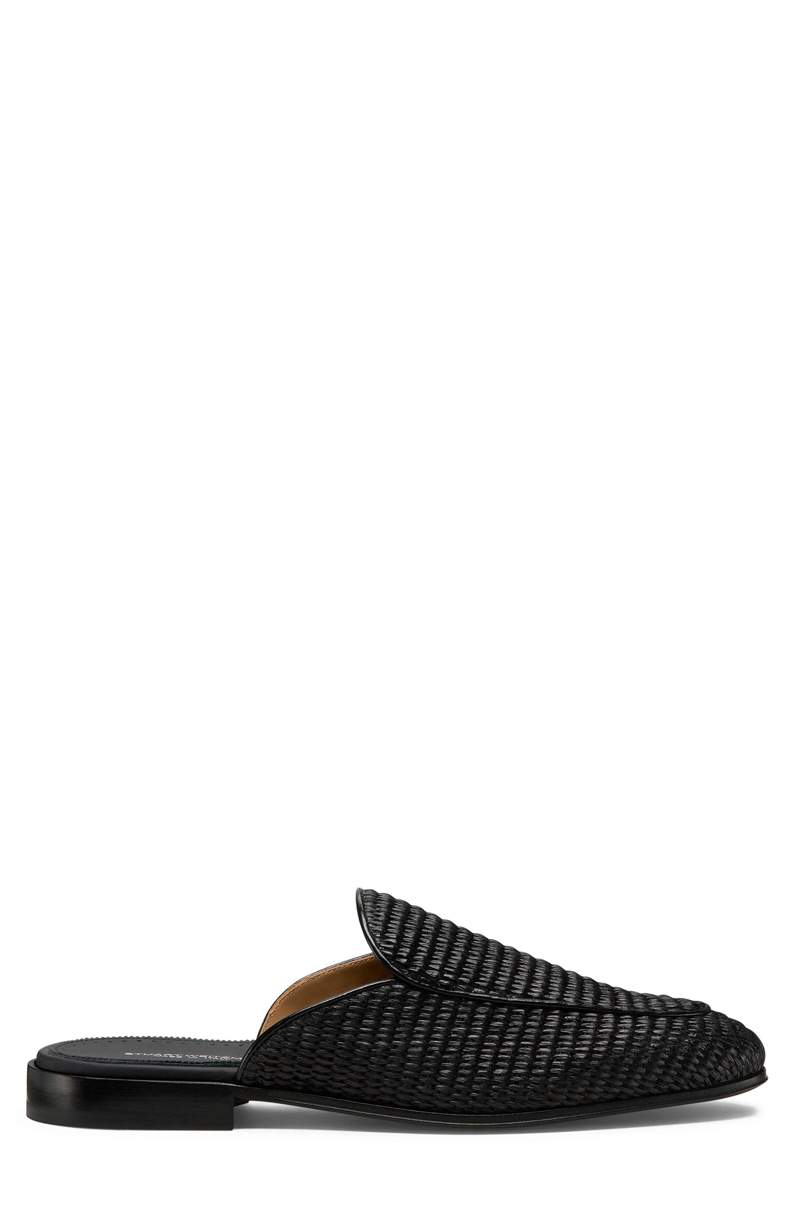 Stuart Weitzman Duff Mule, Alternate, color, Black
