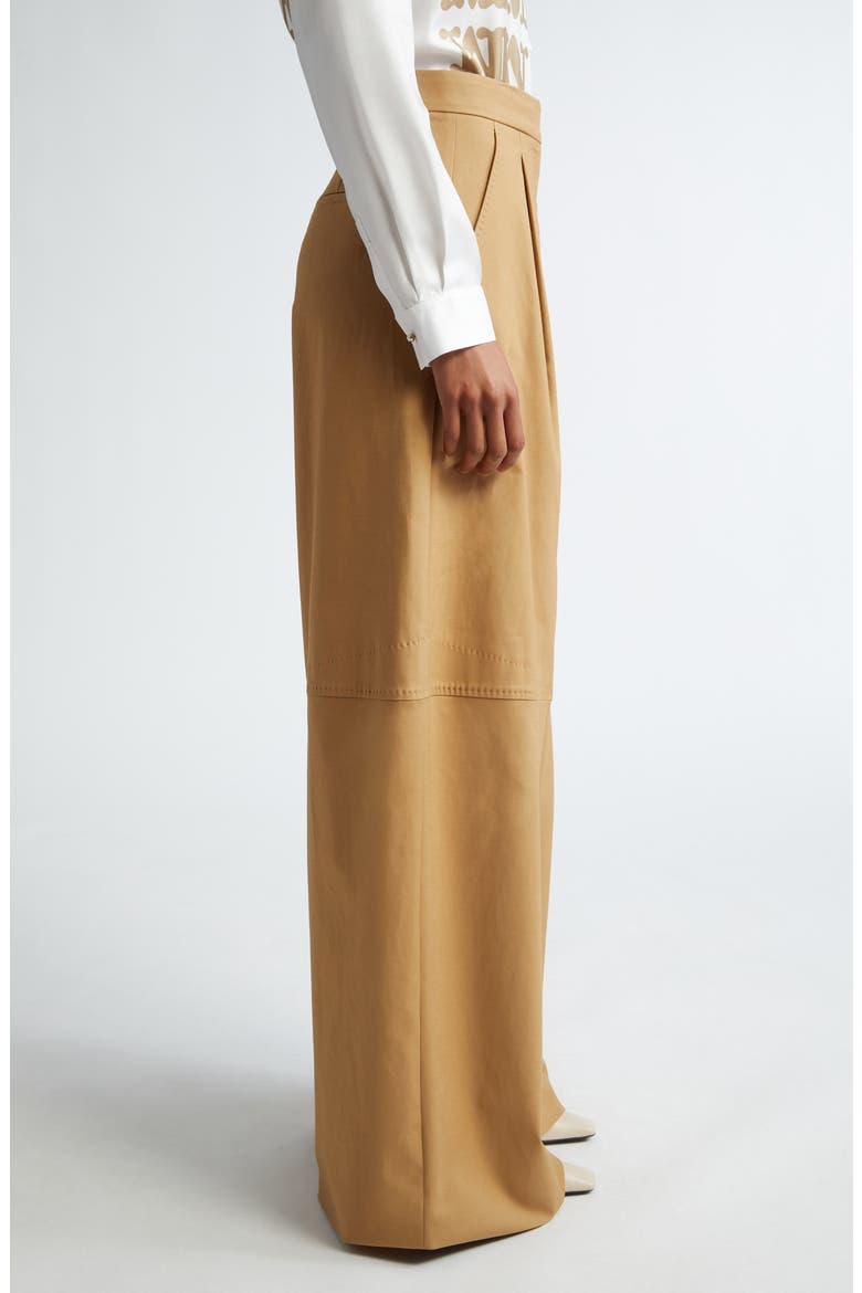 Avoriaz Wide Leg Trousers, Alternate, color, HONEY