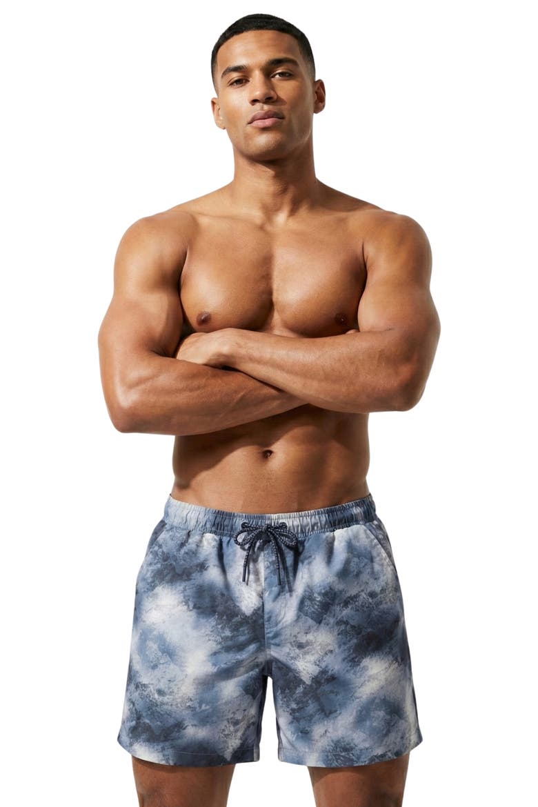 Men's 7" Compression Liner Swim Trunks UPF 50+, Alternate, color, Grey Wash