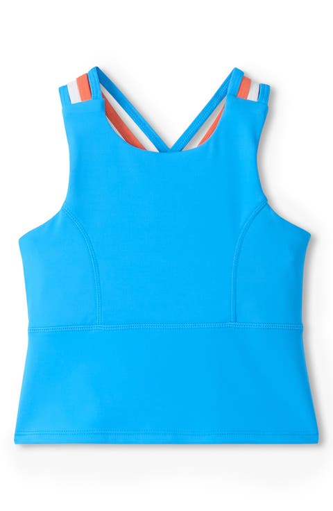 Kids' Malibu Blue Active Strappy Tank (Little Kid & Big Kid)