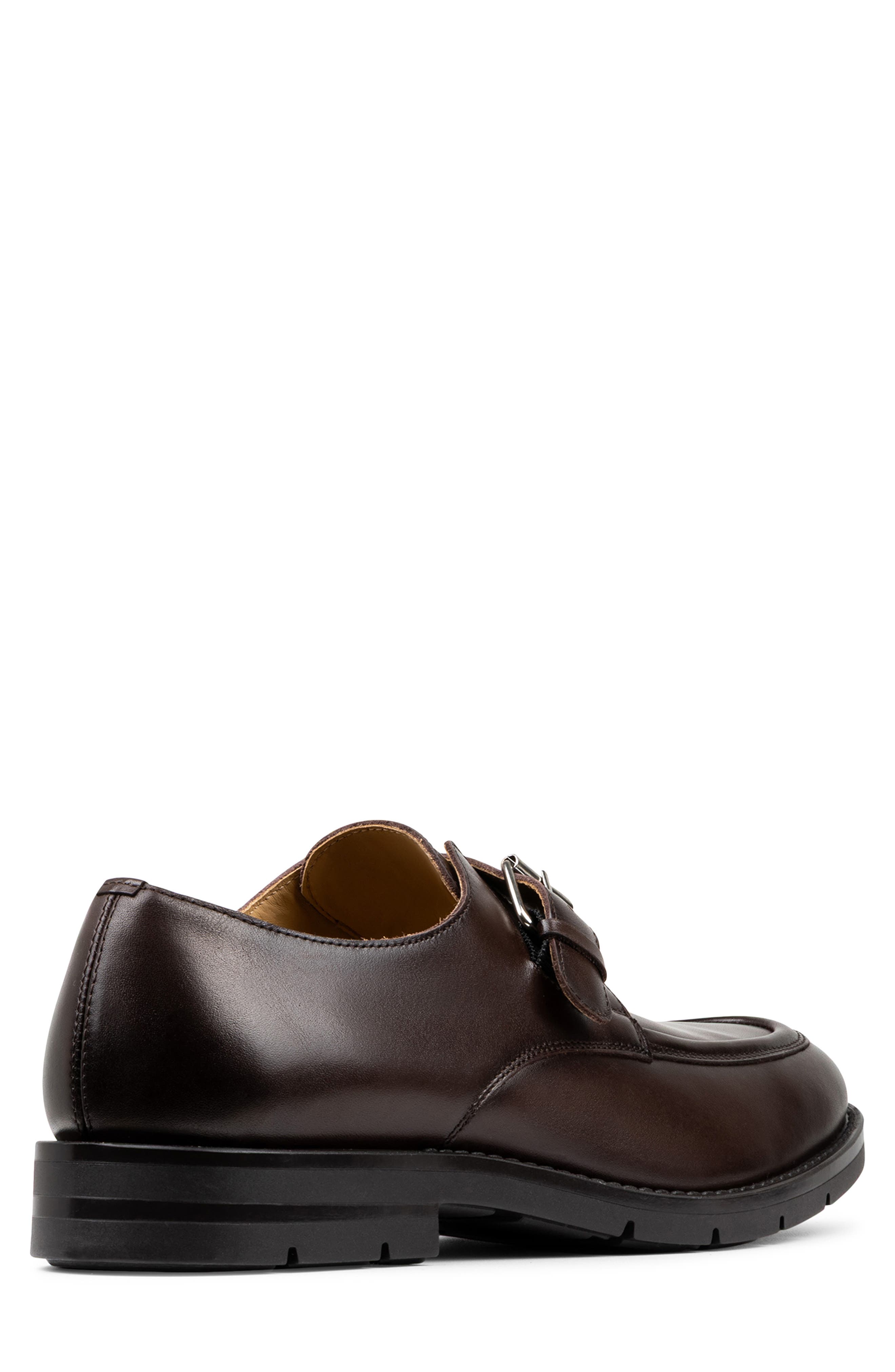 Donald Pliner Calan Monk Strap Shoe, Alternate, color, Dark Brown