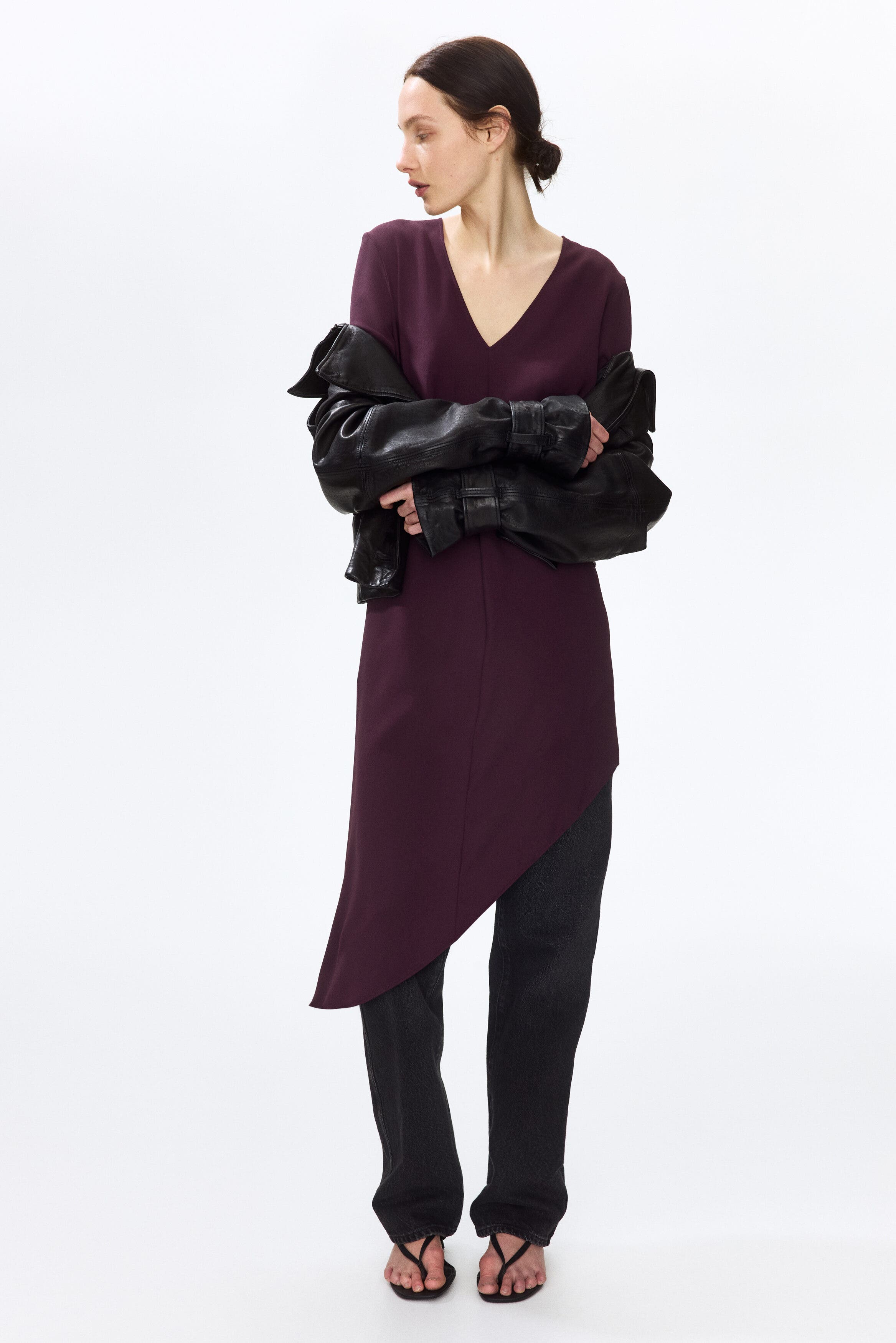 Asymmetric dress - image 2
