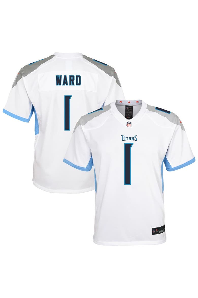 Youth Nike Cameron Ward White Tennessee Titans White Game Jersey, Main, color, White
