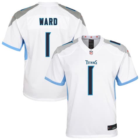 Youth Nike Cameron Ward White Tennessee Titans White Game Jersey