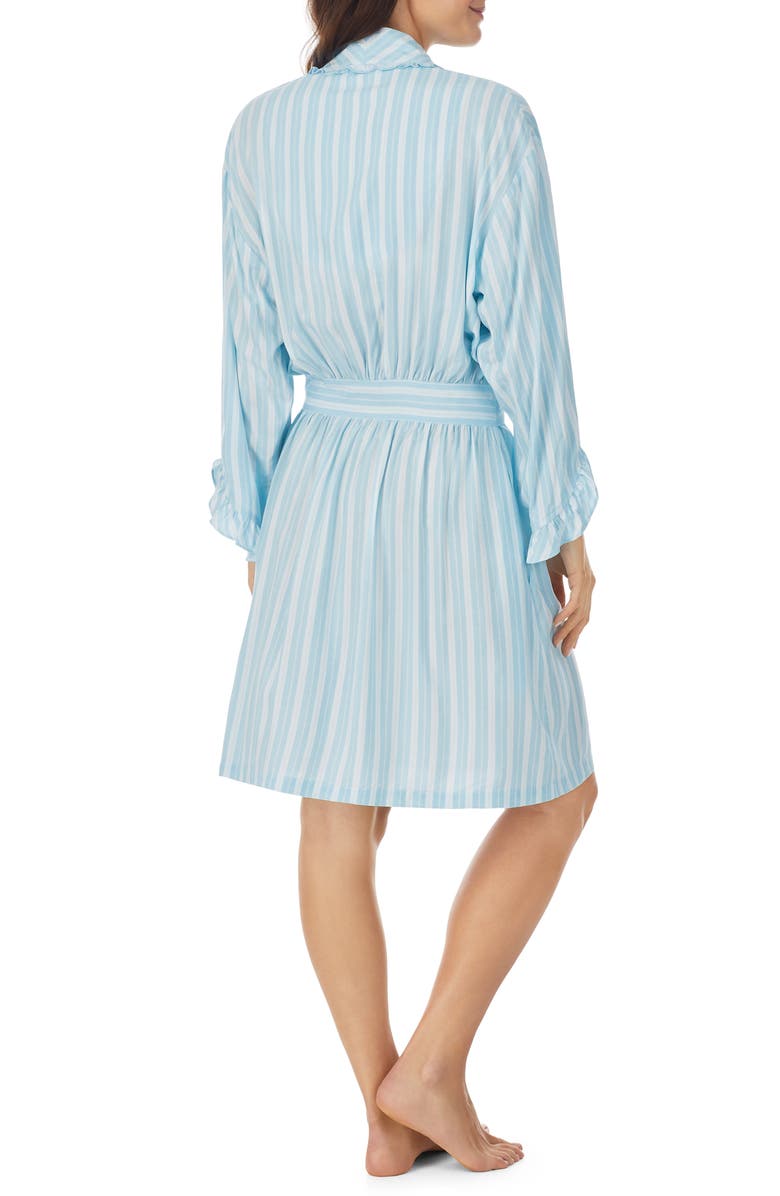Eileen West Stripe Wrap Robe, Alternate, color,