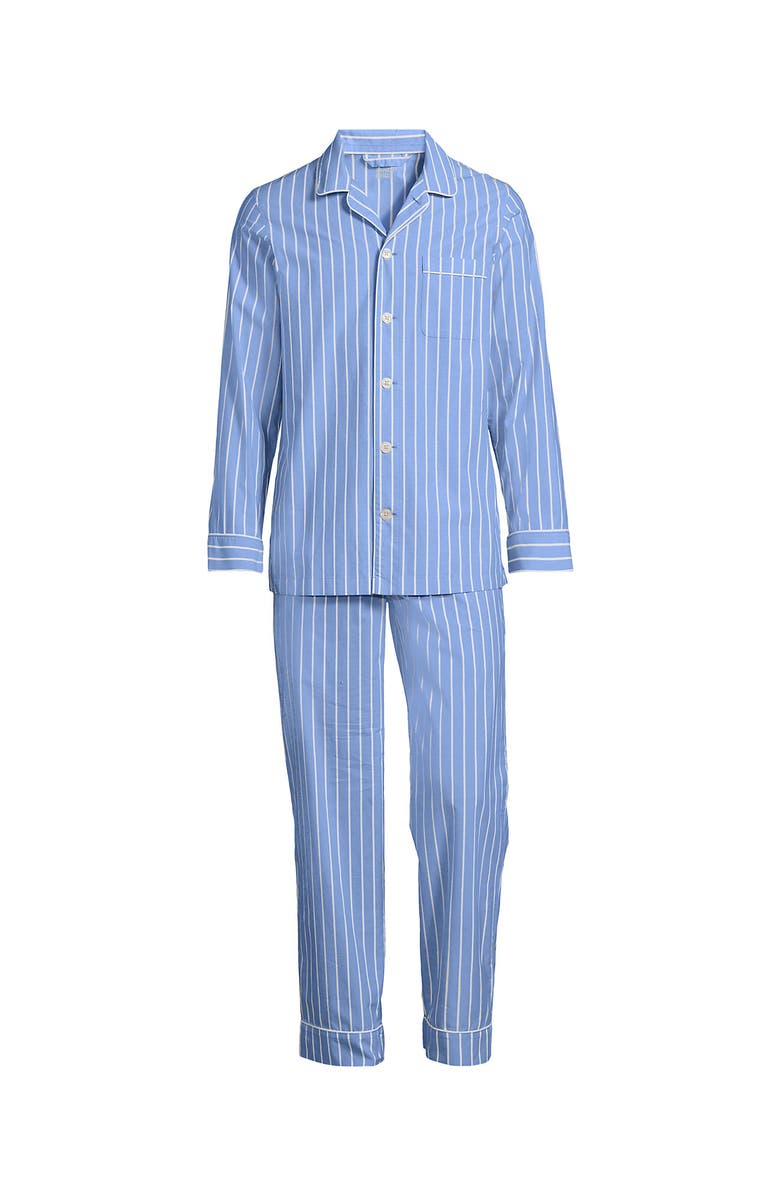 Lands' End Long Sleeve Essential Pajama Set, Alternate, color, 