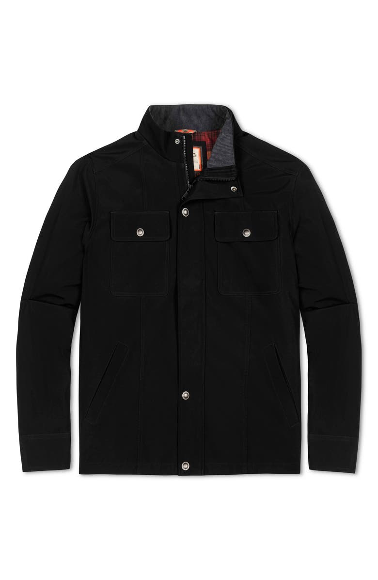 HAWKE & CO SOFTSHELL WORK JACKET, Alternate, color, Black