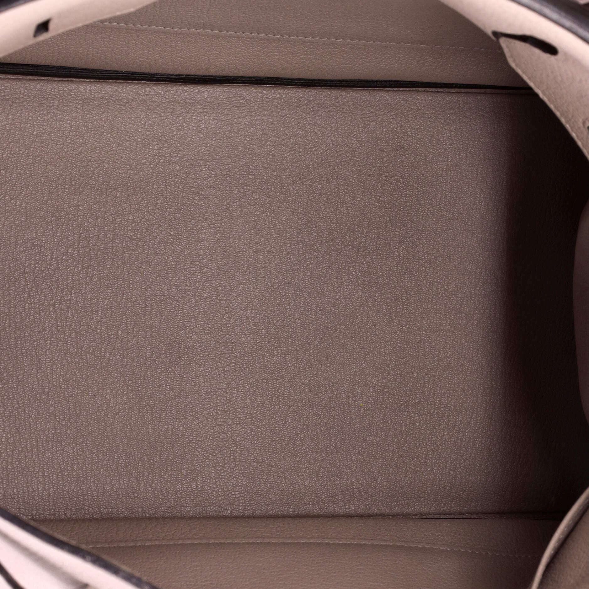 Pre-Owned Hermes Birkin Handbag Purple Clemence with Palladium Hardware 35, Alternate, color, Glycine