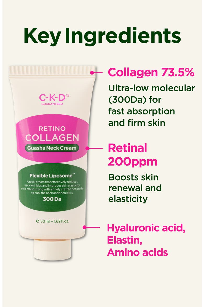 Retino Collagen Gua Sha Neck Cream Flexible Liposome 300, Alternate, color, REFILL
