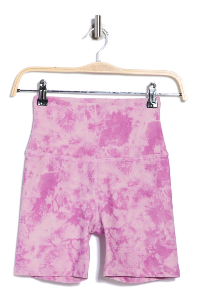 Softmark Keep Pace Bike Shorts, Alternate, color, SUNSET VIOLET ICEDYE