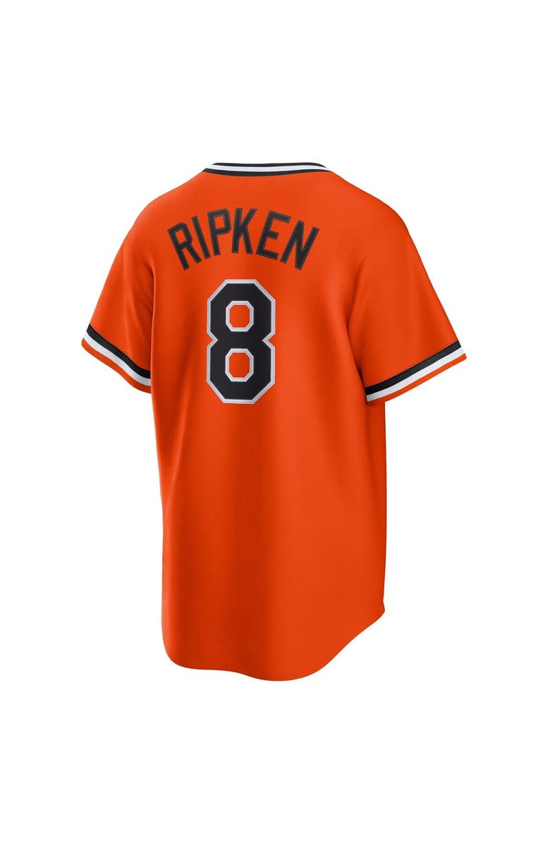 Nike Men's Nike Cal Ripken Jr. Orange Baltimore Orioles Alternate Cooperstown Collection Player Jersey, Alternate, color,