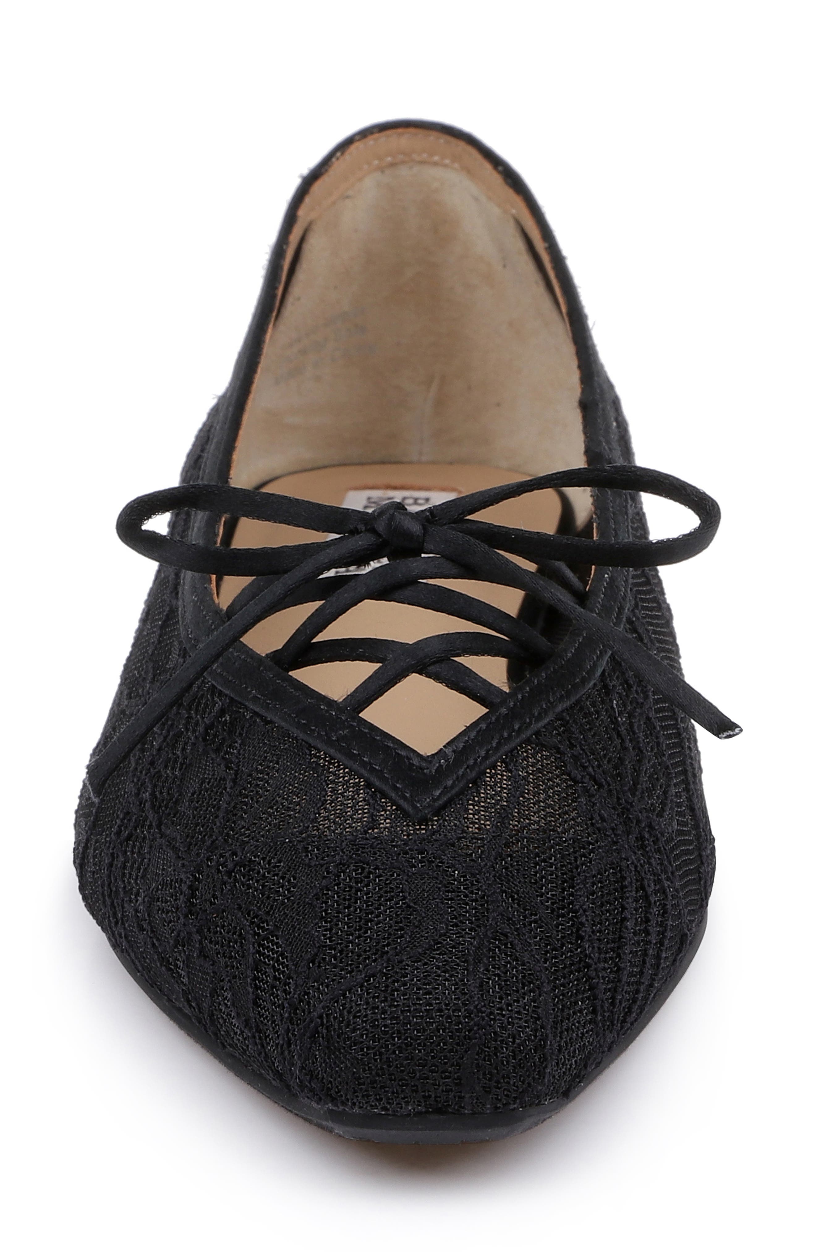 Raelyn Lace Ballet Flat, Alternate, color, BLACK LACE