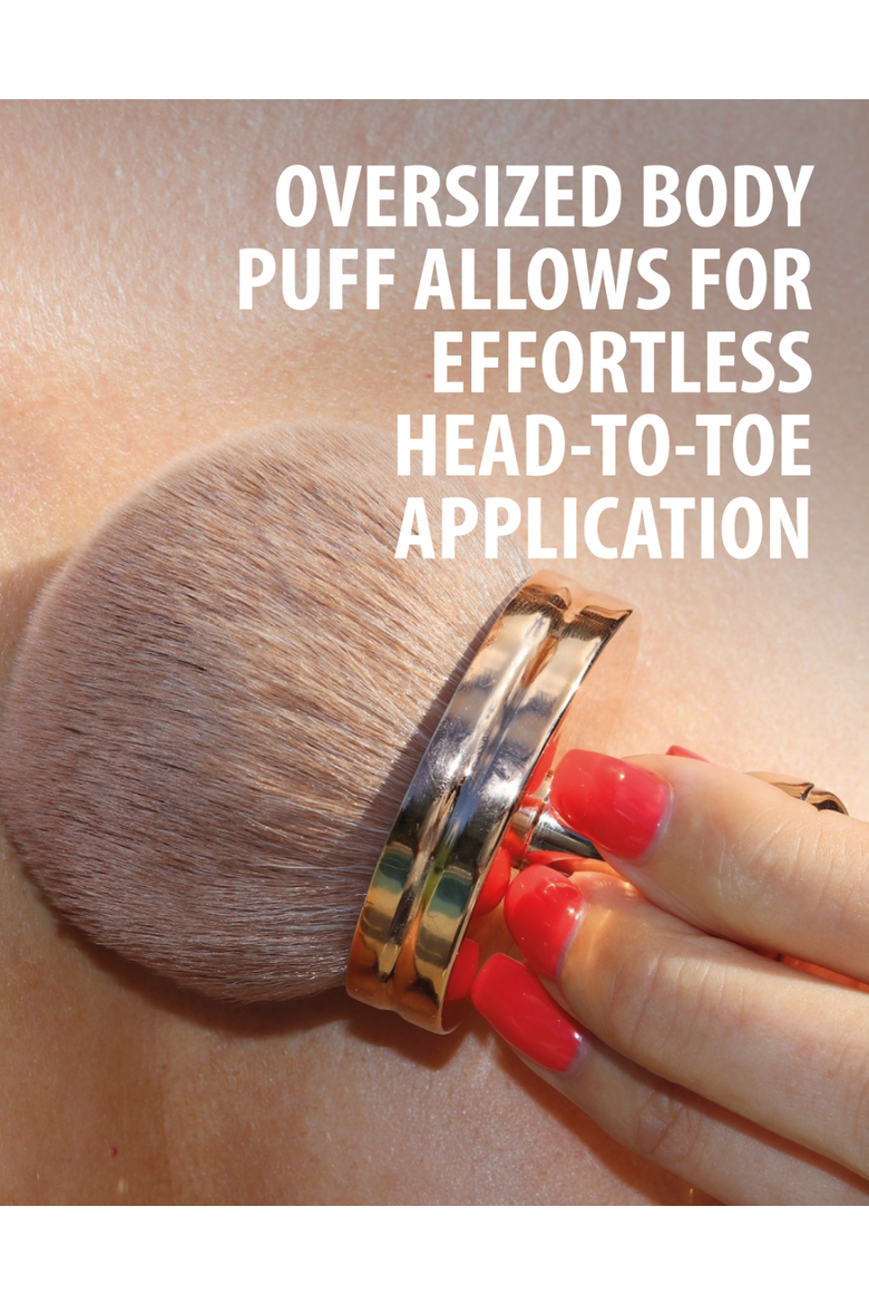 Body Puff Vegan Brush, Alternate, color, Natural