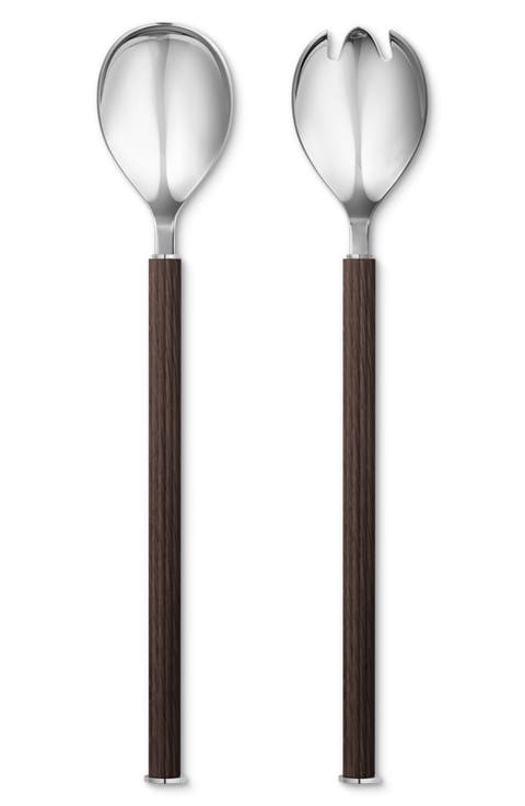 Bernadotte Wood Salad Serving Set