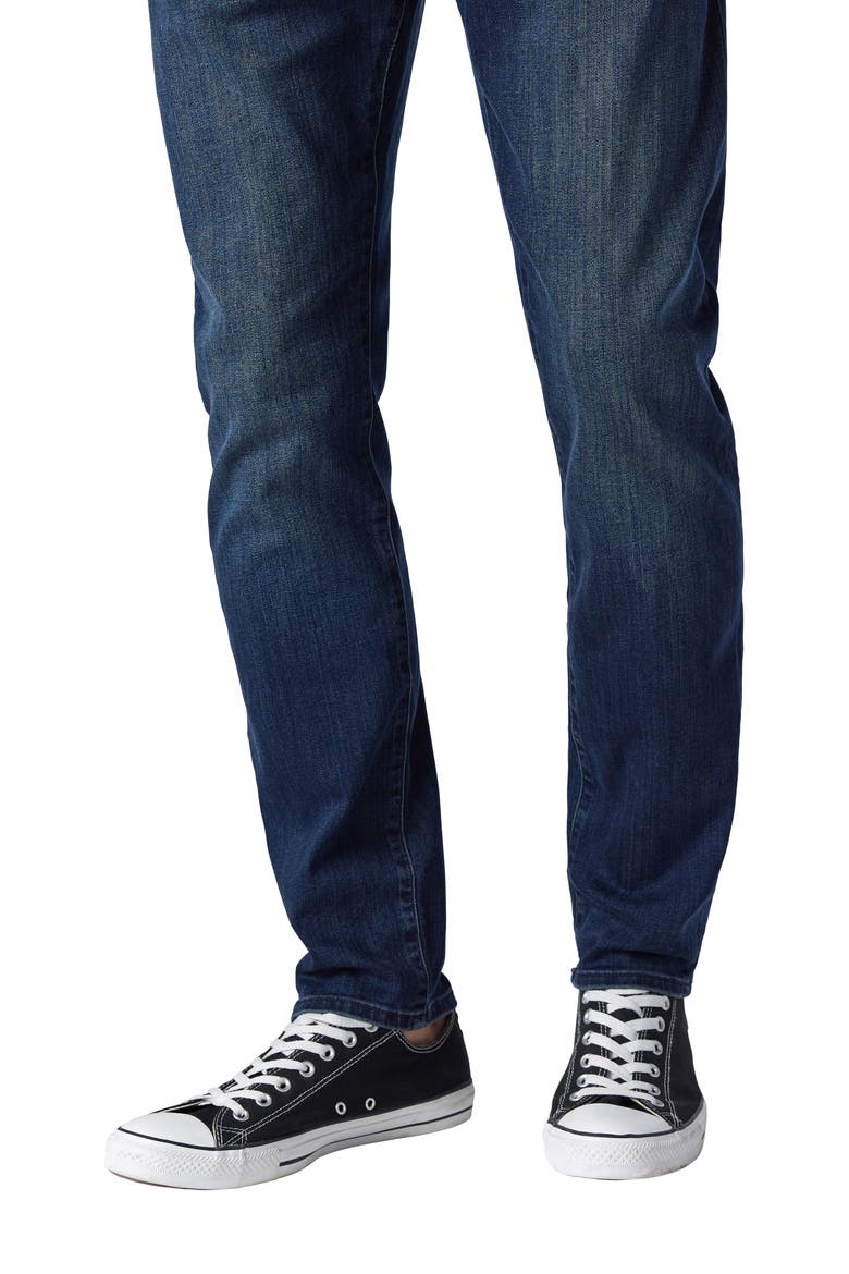 Jake Skinny Jeans, Alternate, color, DARK SKY BOSTON