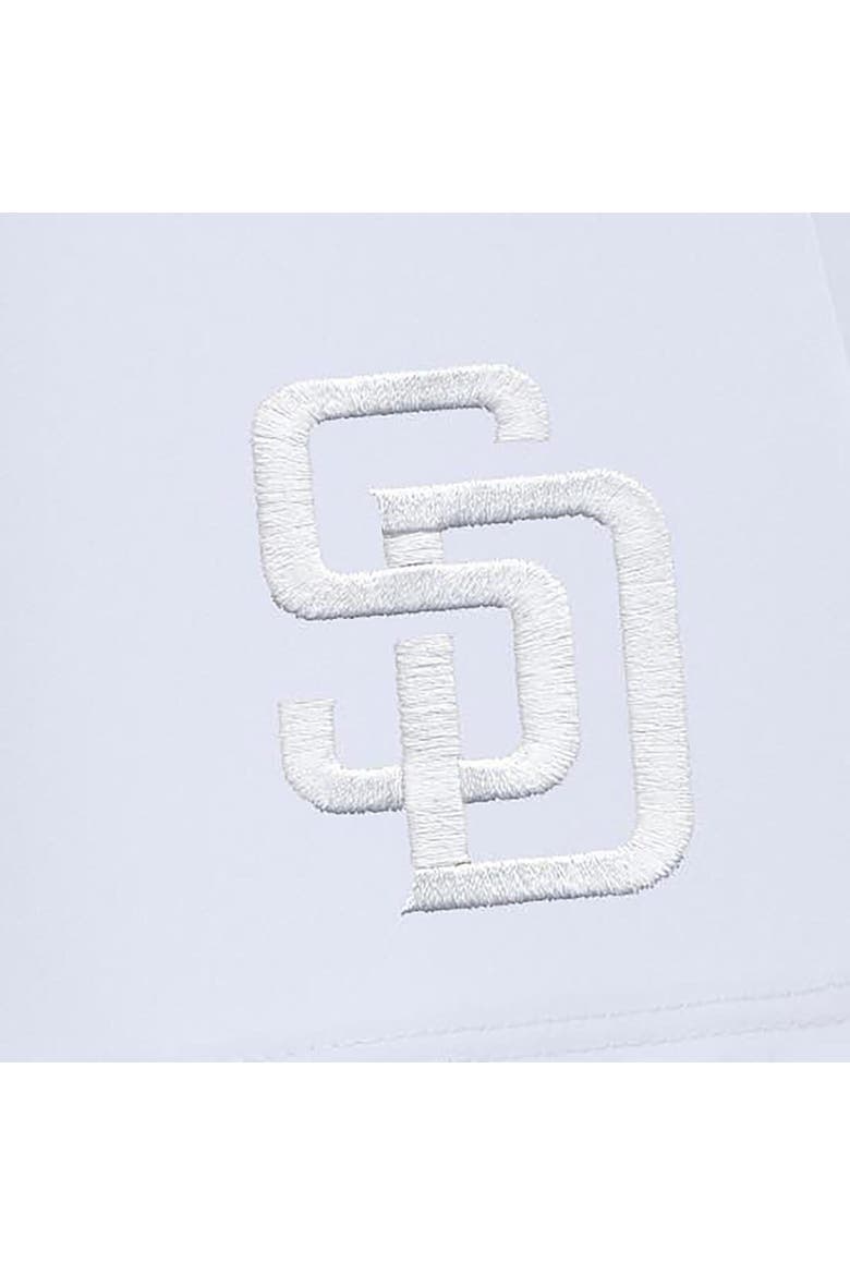 Women's Antigua  White San Diego Padres Chip Skort, Alternate, color, White