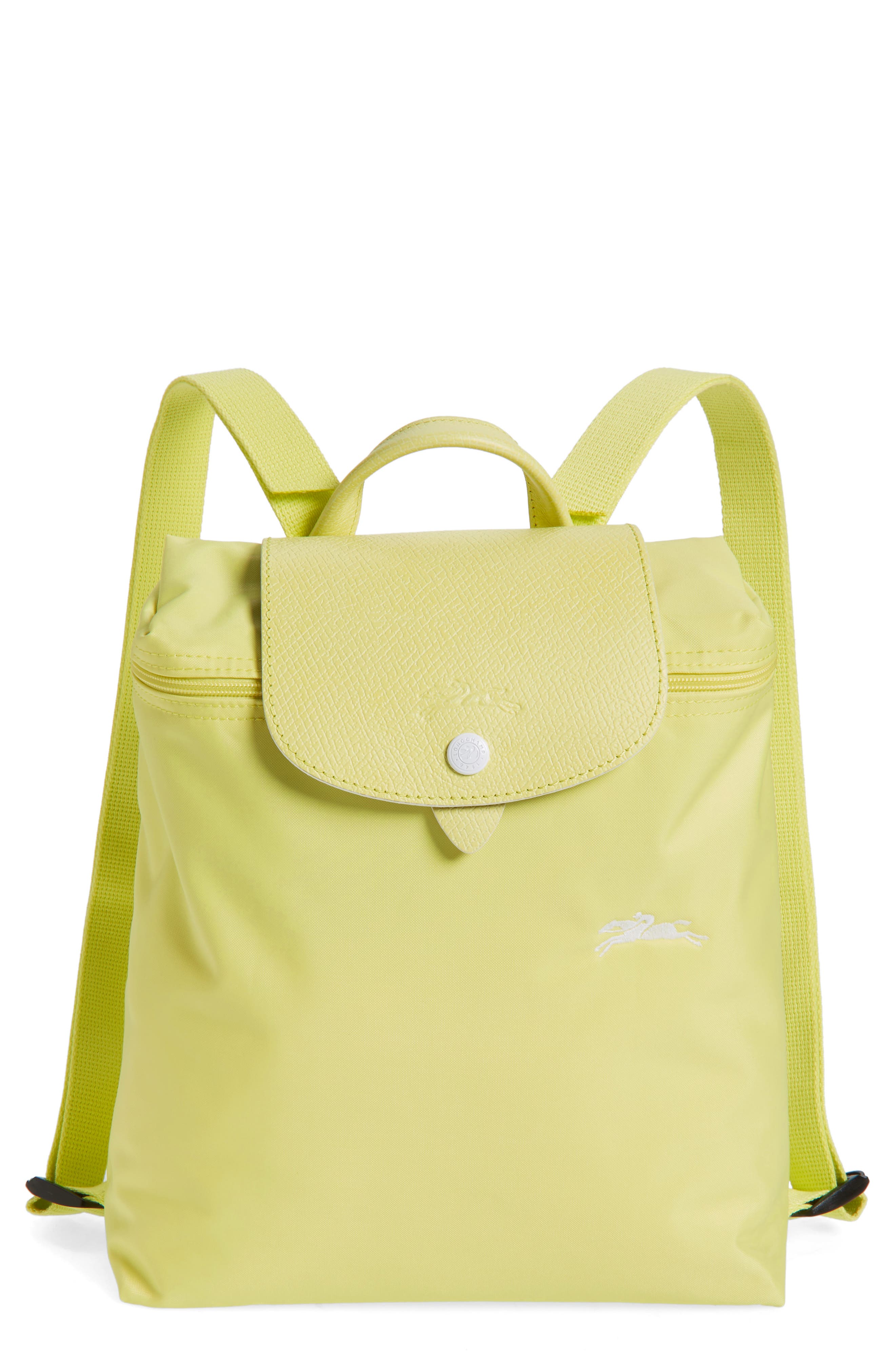 Le Pliage Club Backpack, Main, color, YELLOW