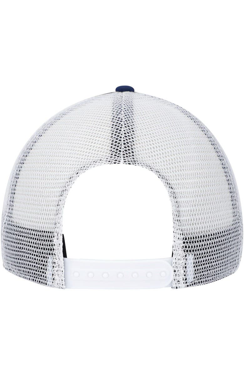 adidas Men's adidas Navy Georgia Tech Yellow Jackets Script Trucker Snapback Hat, Alternate, color, Navy