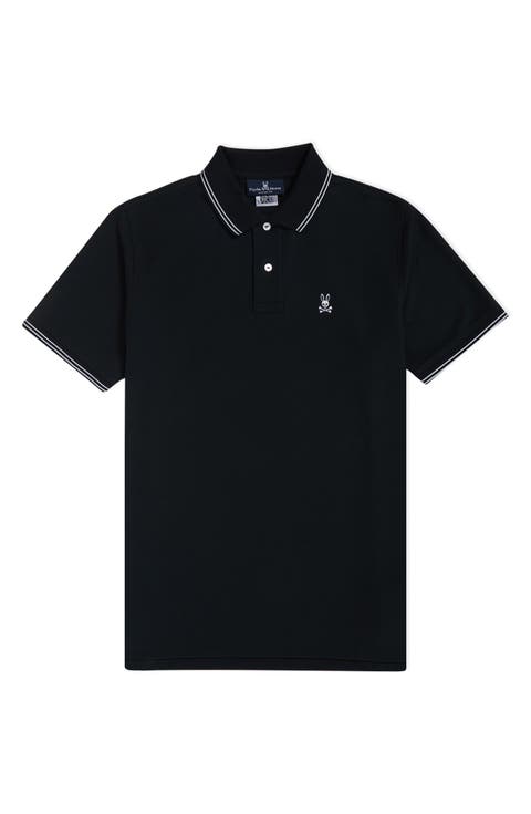 Landon Tipped Piqué Polo