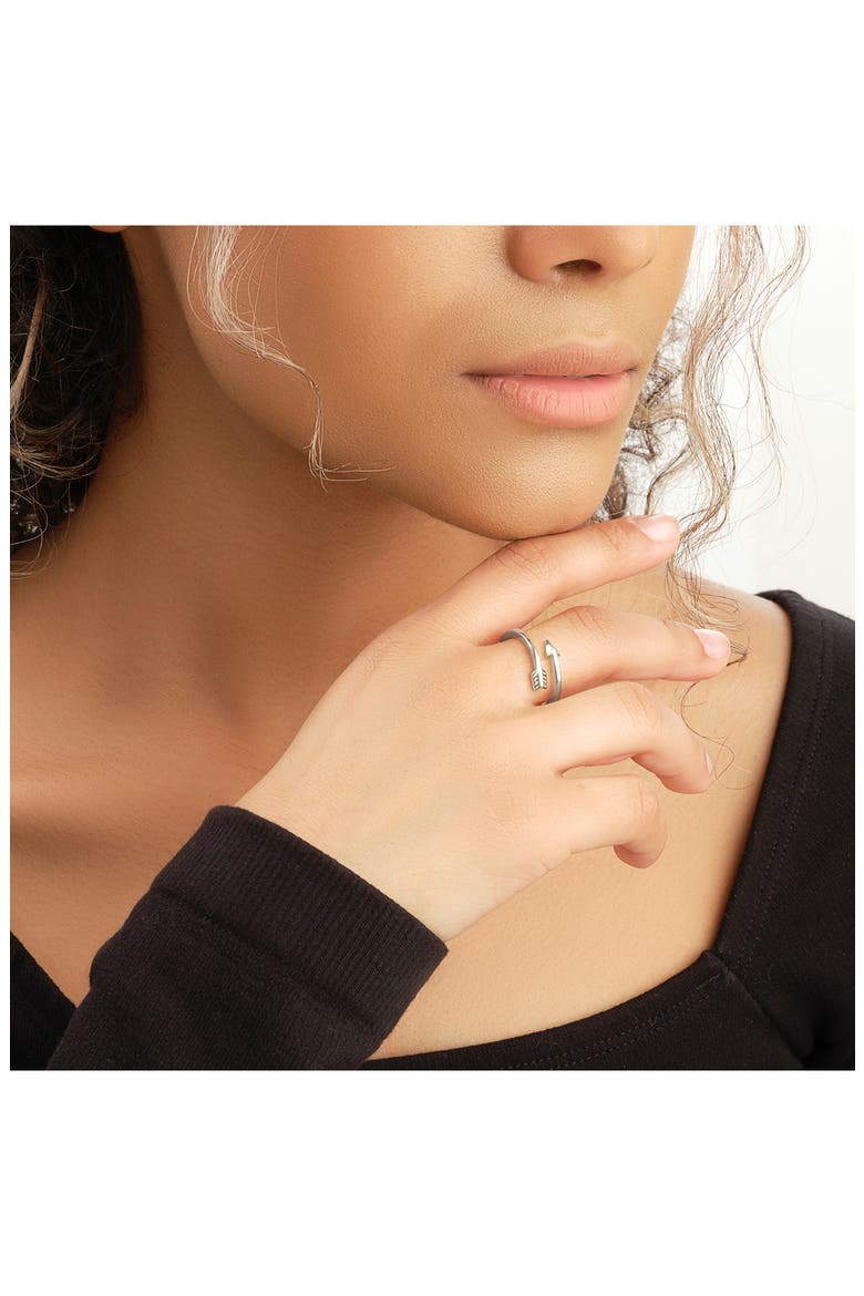 Sterling Silver Arrow Ring, Alternate, color, SILVER